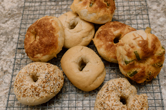 Asiago Bagel (2)